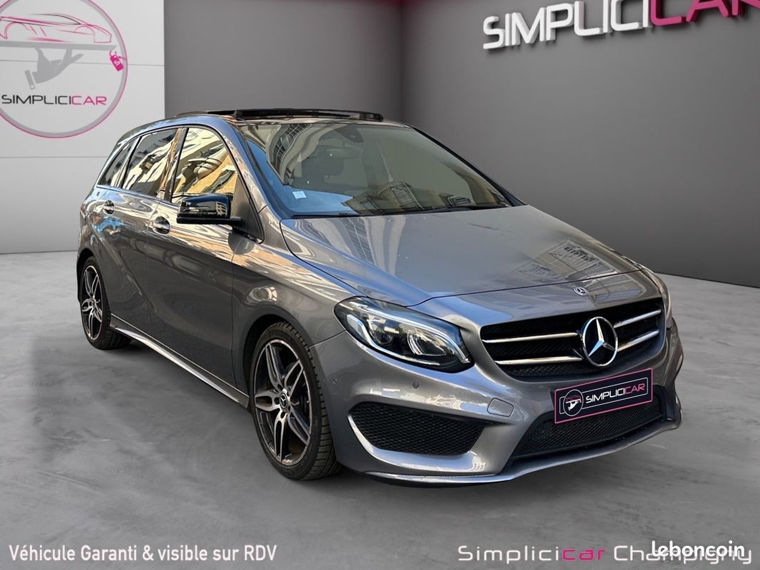 MERCEDES CLASSE B 200 7-G DCT Fascination - Toit Ouvrant - GPS - Entretiens complet - Feux Led (image 1)