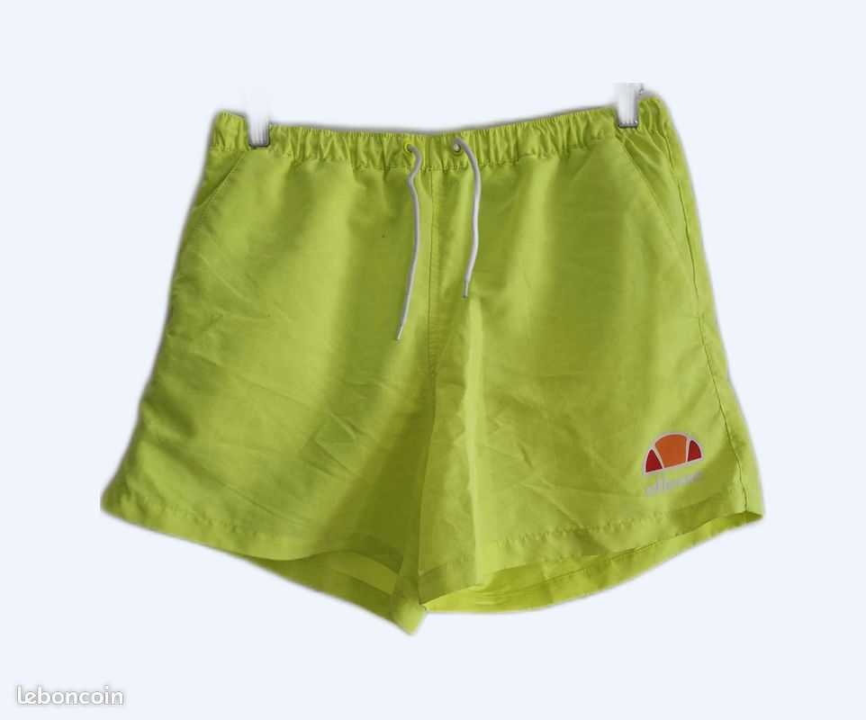 Short de bain homme M jaune fluo M 38 Ellesse plage Vêtements