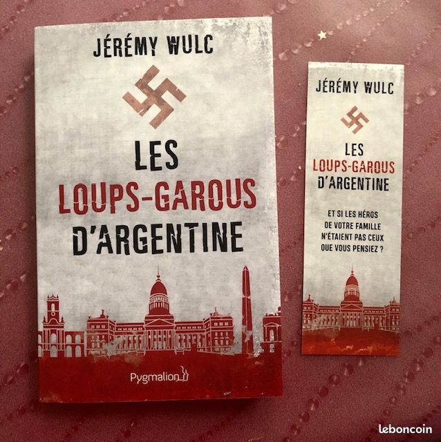 Livre Les loups-garous d'Argentine et son marque-page (neufs) (image 1)