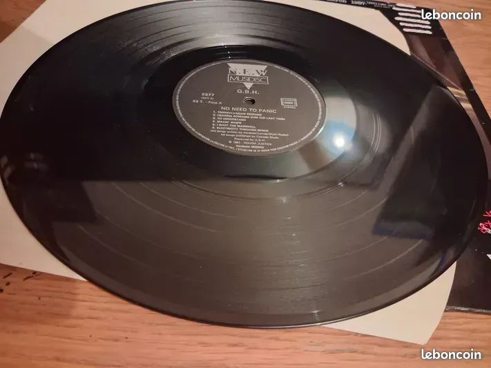 Disque vinyle punk rock uk du groupe gbh 33t original france (image 4)