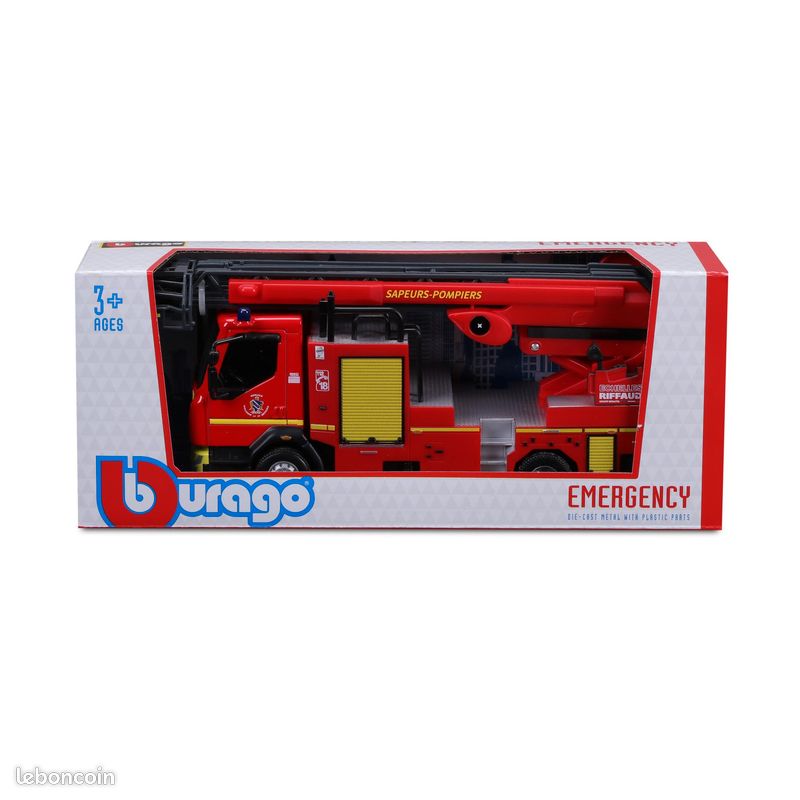 Eligor 1/43 Renault D16 EPC 33 PRX Riffaud - Pompier Jaune