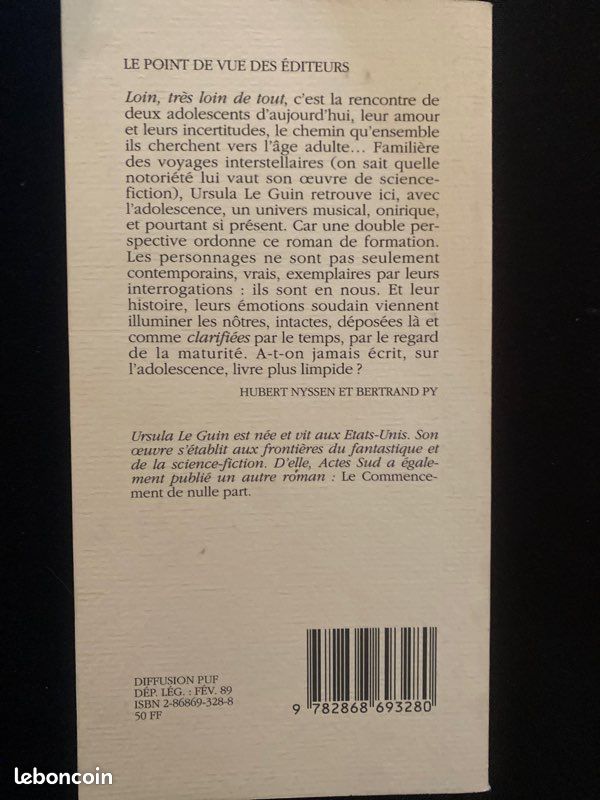 Loin, très loin de tout, Ursula Le Guin (image 2)