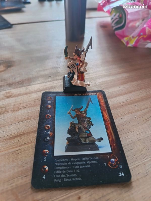 RACKHAM CONFRONTATION IRIX La Sibylle Warhammer 1996 Carte Figurine EUR