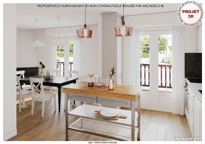 Maison de ville 3 pièces 89 m²