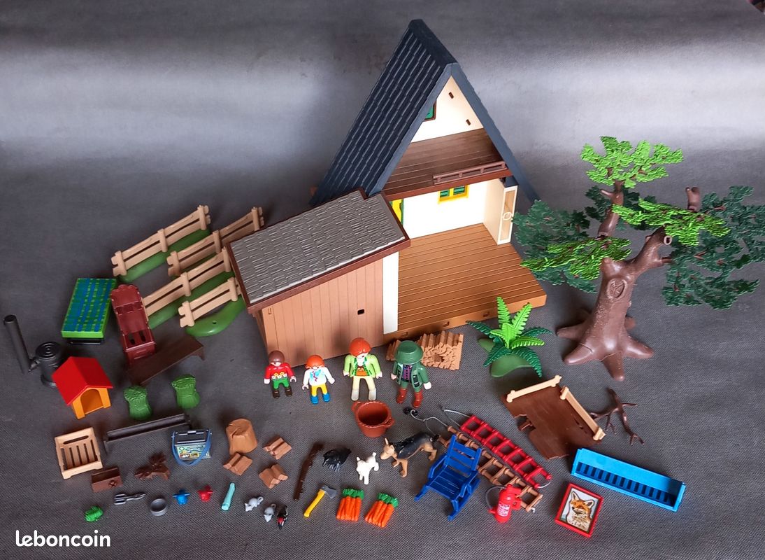 Playmobil maison forestière 4207 - Jeux & Jouets