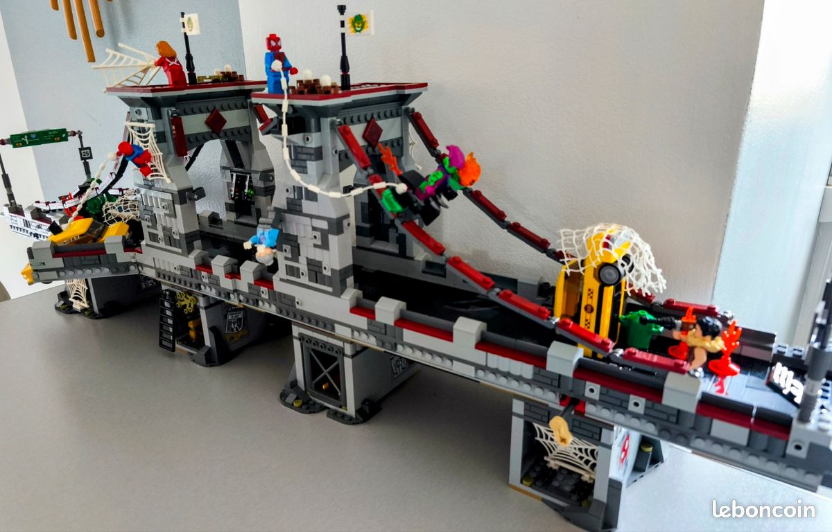 Web Warriors Ultimate Bridge Battle Spiderman Lego Web Lego Spider