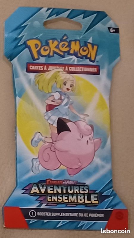Pokémon Booster aventure ensemble packs de cartes neuf parfaitement scellé (image 8)
