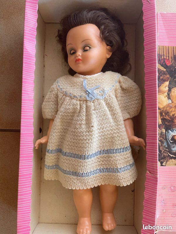 Poupée Bella Années 50 En Boîte B 210 Numéro 4 Figurines