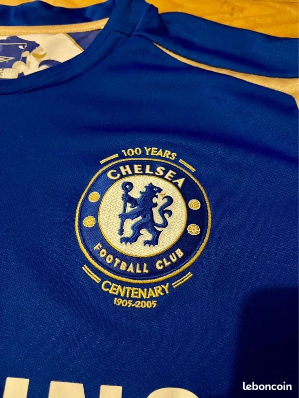 Maillot Chelsea Domicile 2005/06 Umbro - Taille S Adulte - Occasion