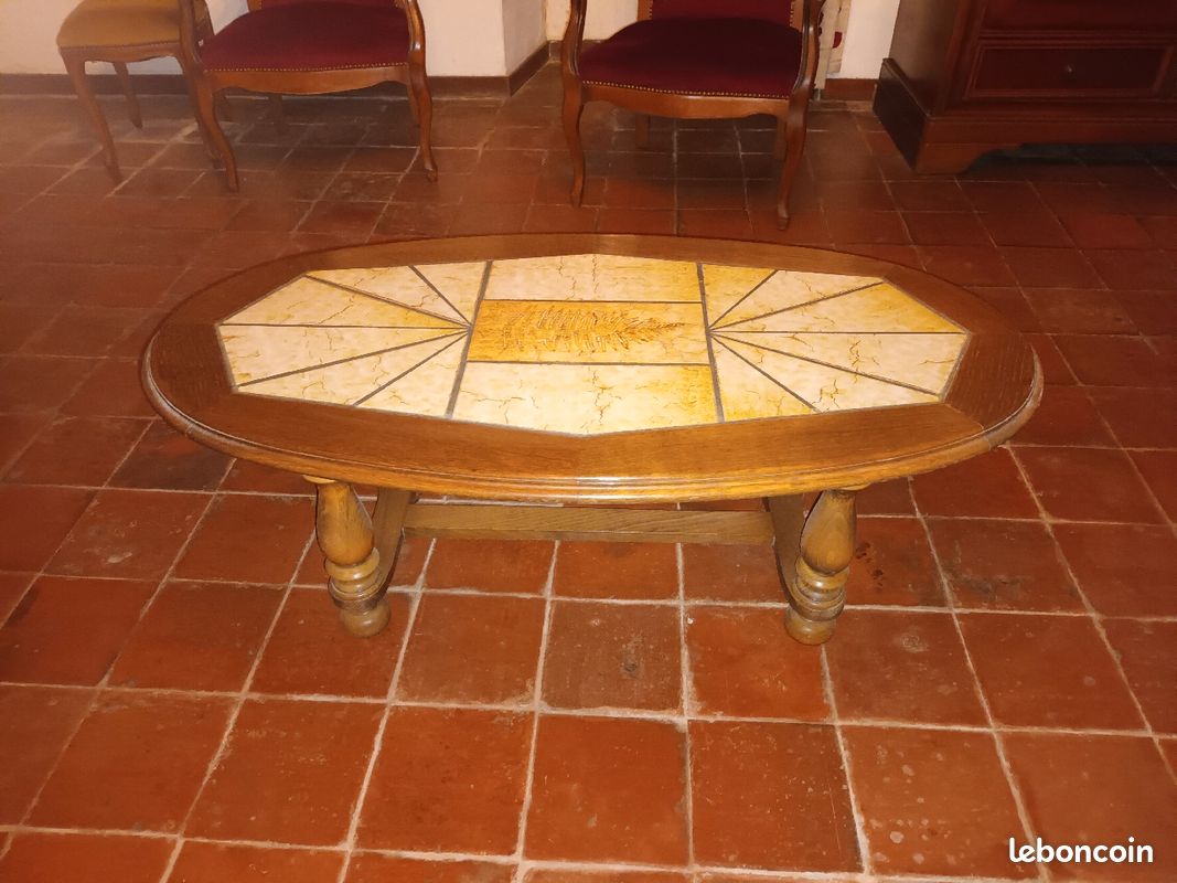Table de salon ovale (image 2)
