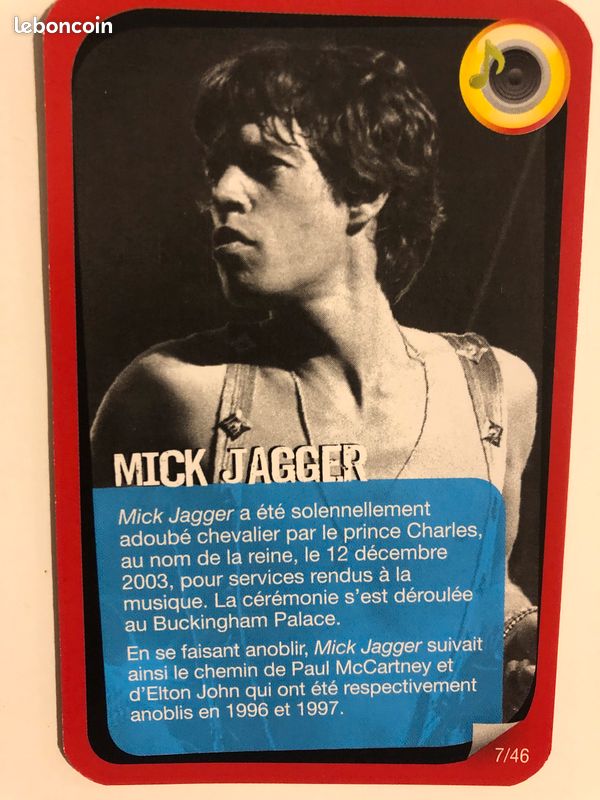 60 cartes Rolling Stones carrefour (image 5)