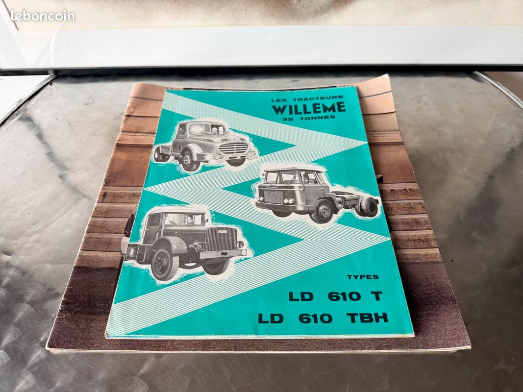 Lot indissociable de 5 depliants publicitaires berliet saviem unic willeme (image 8)
