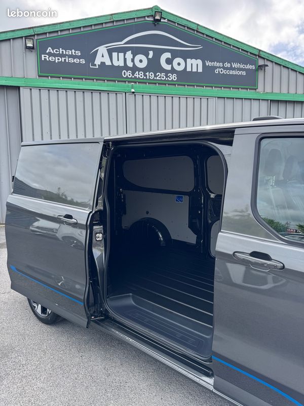 Ford TRANSIT CUSTOM 320 L2H1 2.0 TDCI 170CH BVA8 SPORT / 2 PORTES LATERALES / GARANTIE 5 ANS (image 15)