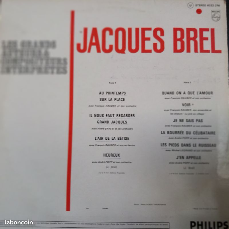 33 tr jacques brel (image 2)