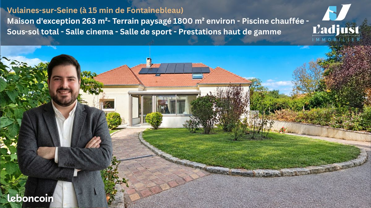 Maison 11 pièces 263 m² · à Vulaines-sur-Seine · 263 m² · 790 000 €