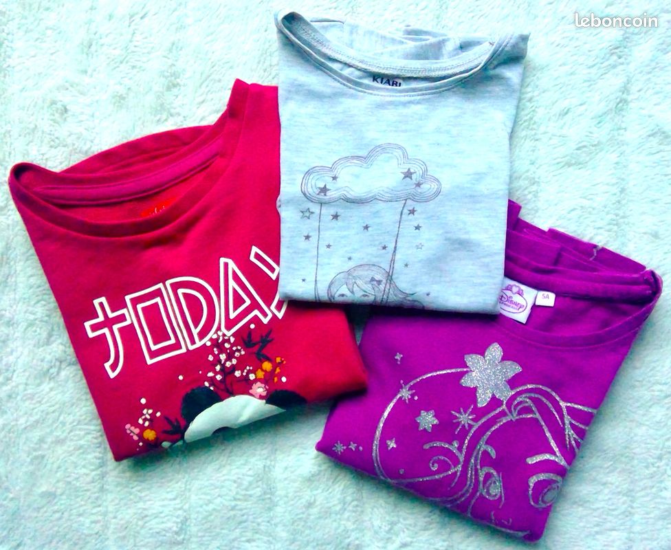 Lot de 3 Tee Shirt en 5 ans (image 6)