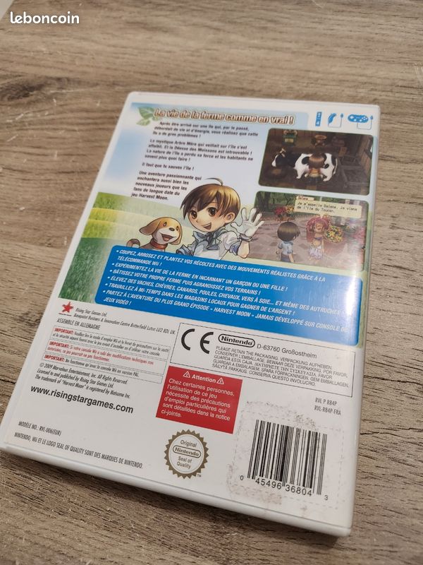 Jeux Harvest moon l'arbre de la sérénité wii (image 2)