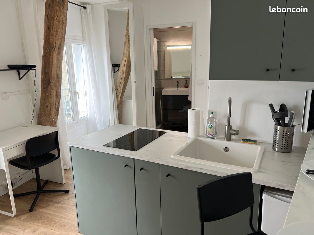 Appartement 1 pièce 18 m² · à Tours · 18 m² · 590 €/mois