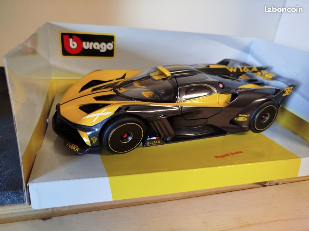 Voiture miniature 1/18 Bugatti Bolide (image 2)