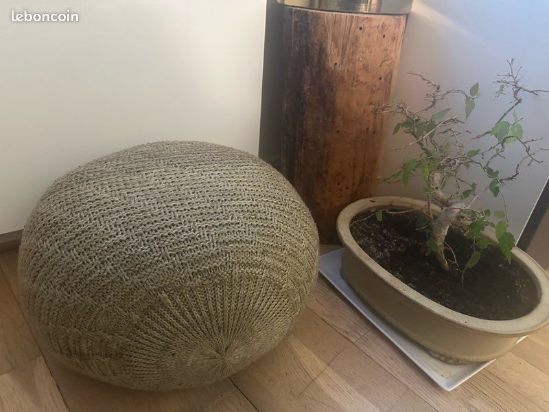 Pouf/ Sitzkissen SANDARED von IKEA 45cm beige natur in Bremen - Huchting