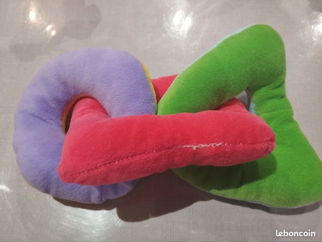 Jouet grelots bébé velours (image 1)
