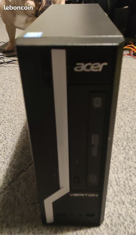 PC Acer Veriton X2631G - Intel Celeron, 4Go RAM, 500Go HDD, Win10 Pro - Pour Pièces