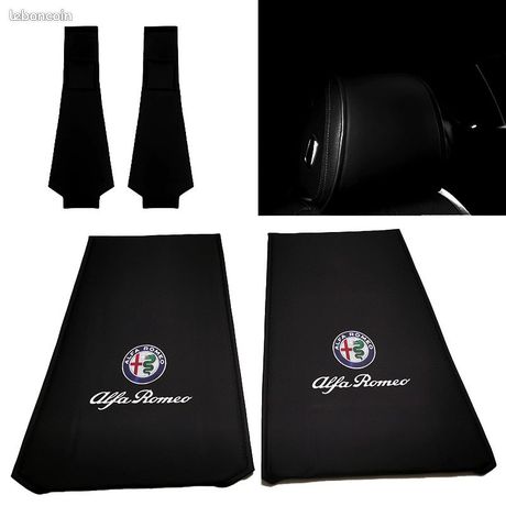 Housses D’Appui-tête Pour Alfa Romeo Tonale 2022-2024 – Protection Lavable, Confortable, Élégantes