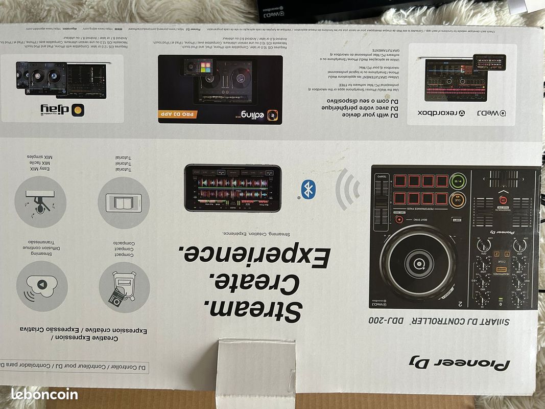 Pioneer DDJ-200 + casque DJ + boîte (image 6)