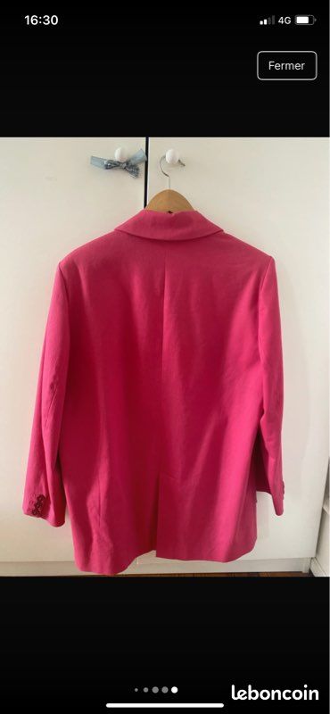 Blazer fushia ba&sh (image 7)