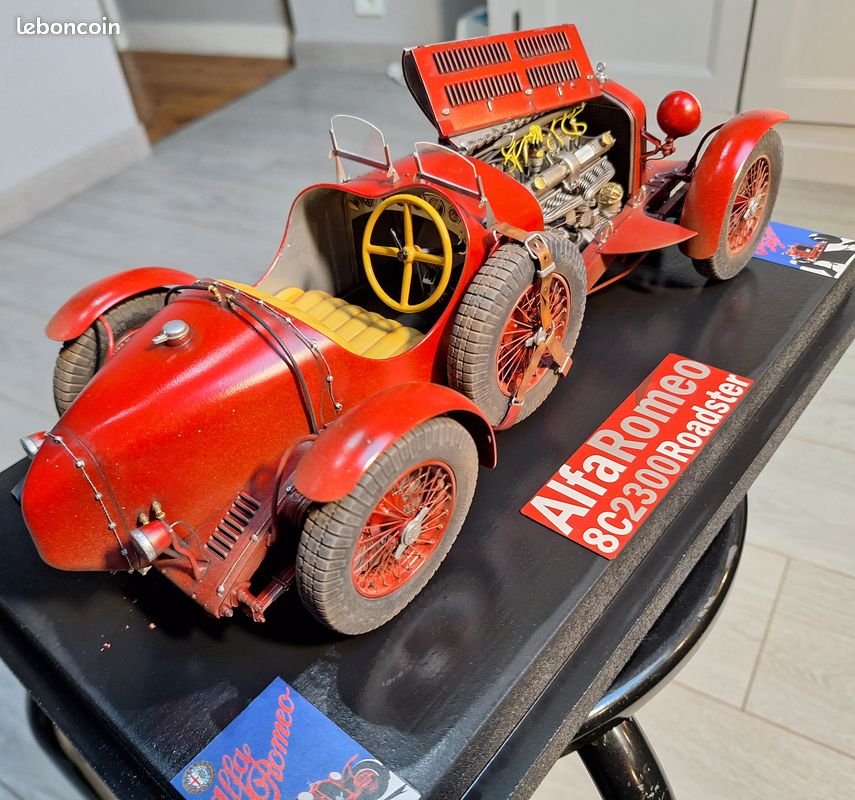 Kit de construcción de maquetas Italeri Alfa Romeo 8C/2300 1931-33 1:12 | Bodega Aurrera en línea