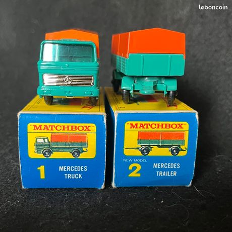 Matchbox Series No.1 Mercedes Truck&Trailer Made in England (Gebraucht) in Muttenz für CHF 12