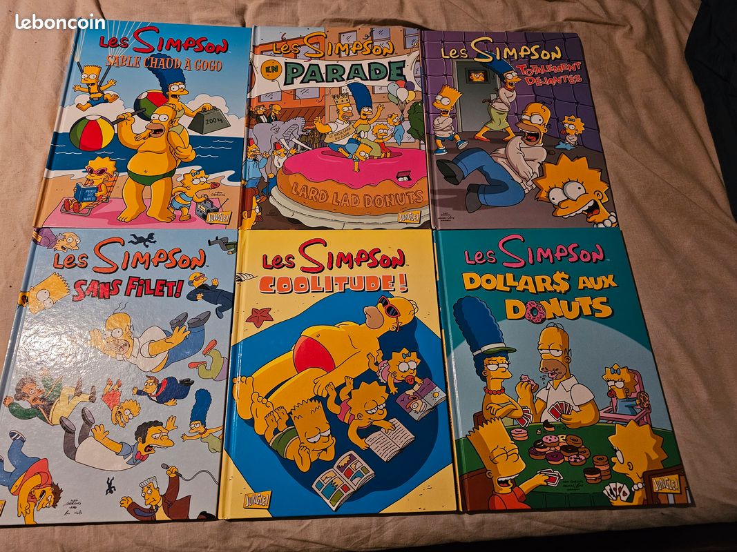 BD LES SIMPSON - Bart SIMPSON - nombreux titres au choix - Livres