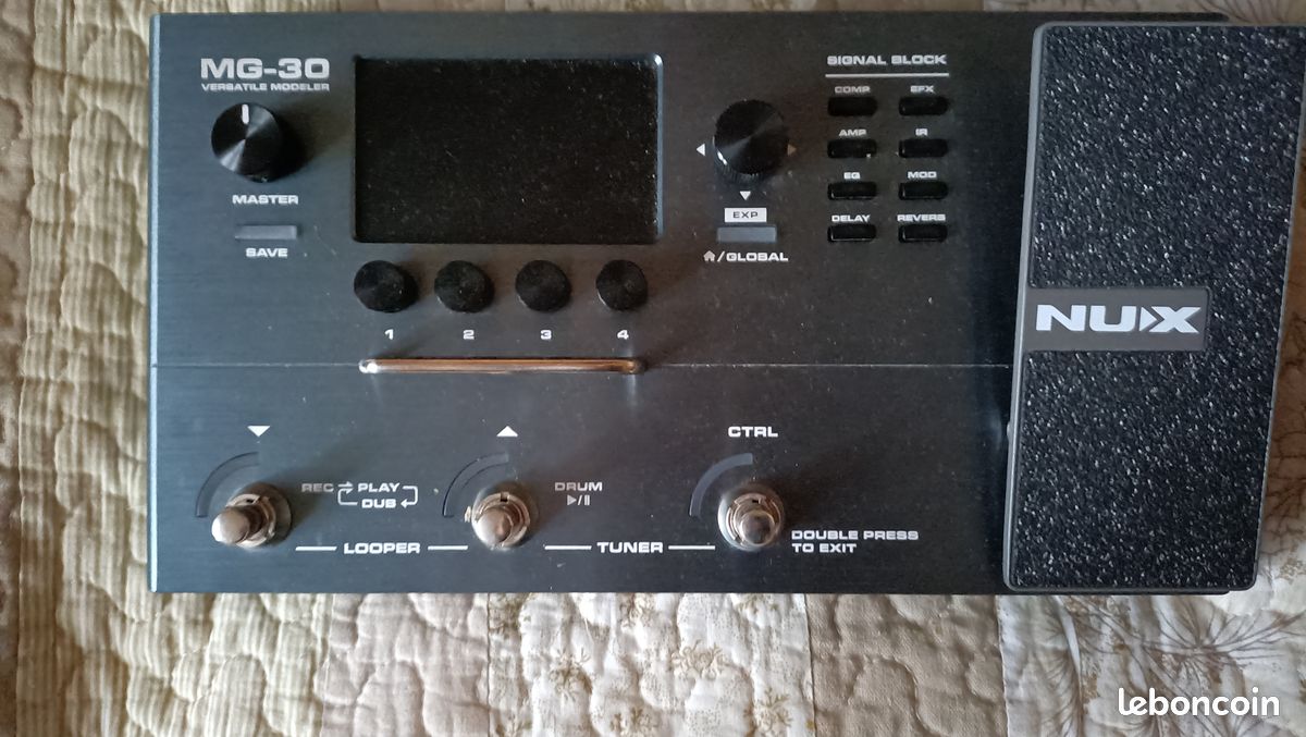 Pedalier multi-effets Nux MG30 (image 2)