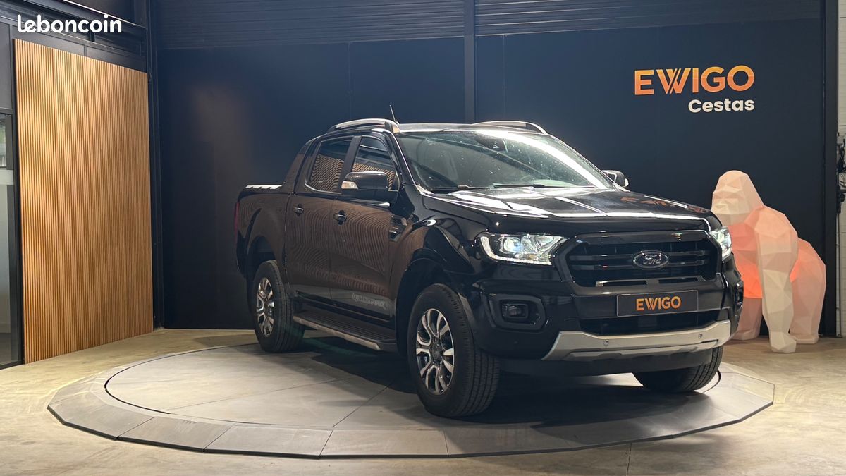 FORD RANGER IV DOUBLE CABINE 2.0 ECOBLUE 215 CH S&S WILDTRAK BVA10 - CARPLAY - CUIR - LEd (image 9)