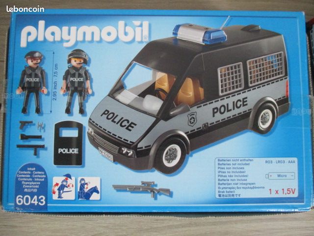 Playmobil 6043 Fourgon de police (image 13)