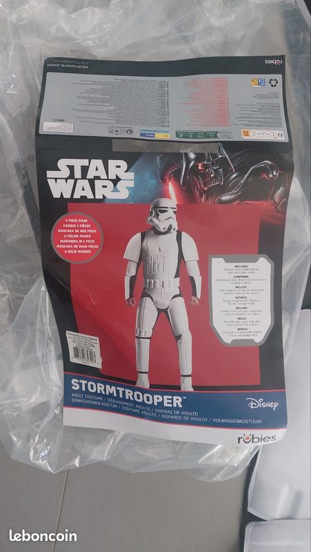 Déguisement Stormtrooper Star Wars (2) (image 2)