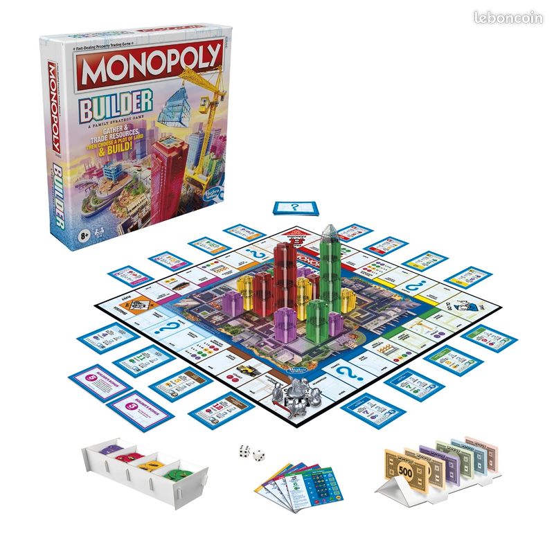 Complet - Monopoly Builder - Hasbro Gaming (image 1)