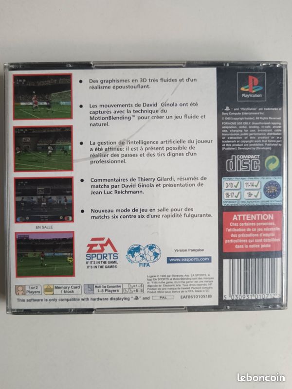 Fifa 97 - PSX - Jeu Occasion Pas Cher
