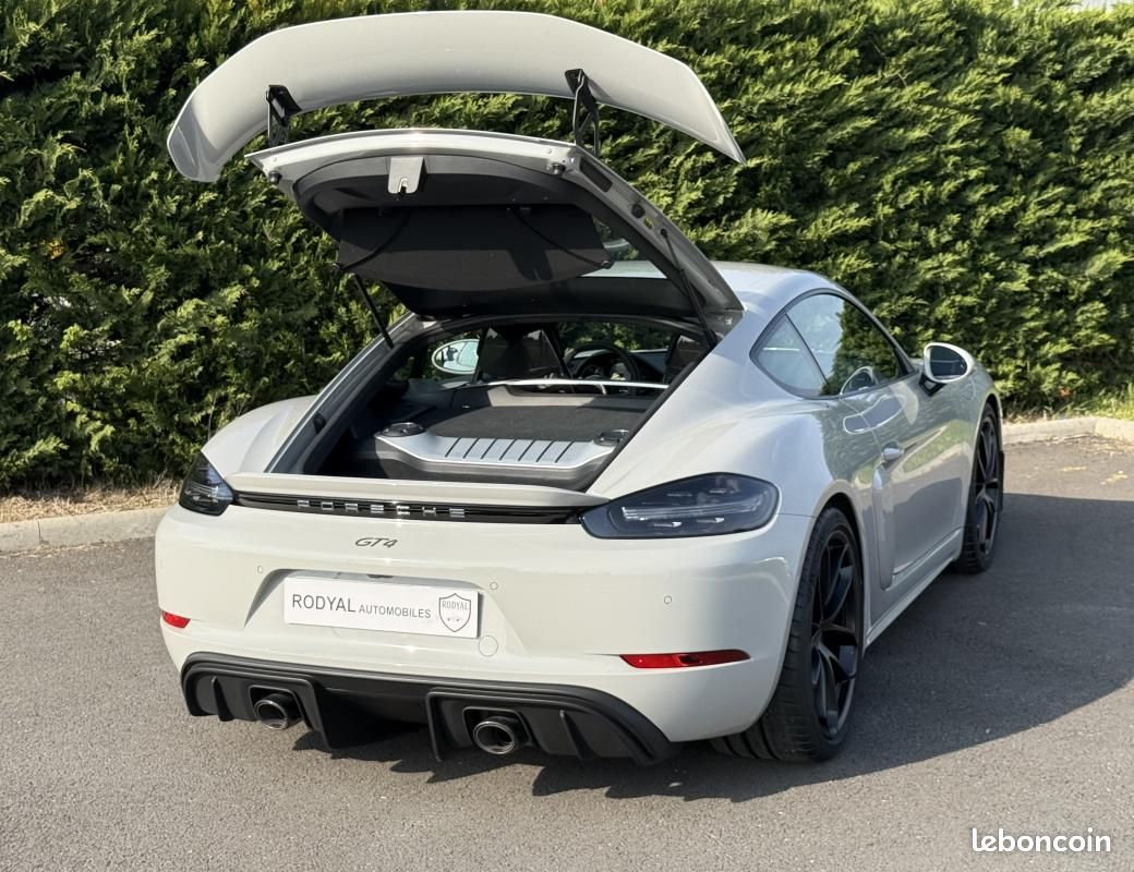 Porsche 718 Cayman I (982) 4.0 420ch GT4 PDK "TVA RECUPERABLE" (image 4)
