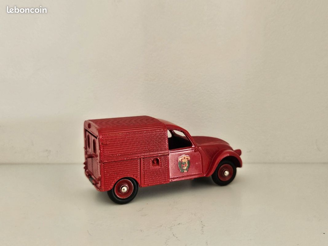 Dinky Toys F n° 25D Citroën 2CV Fourgonnette Incendie peu sorti en