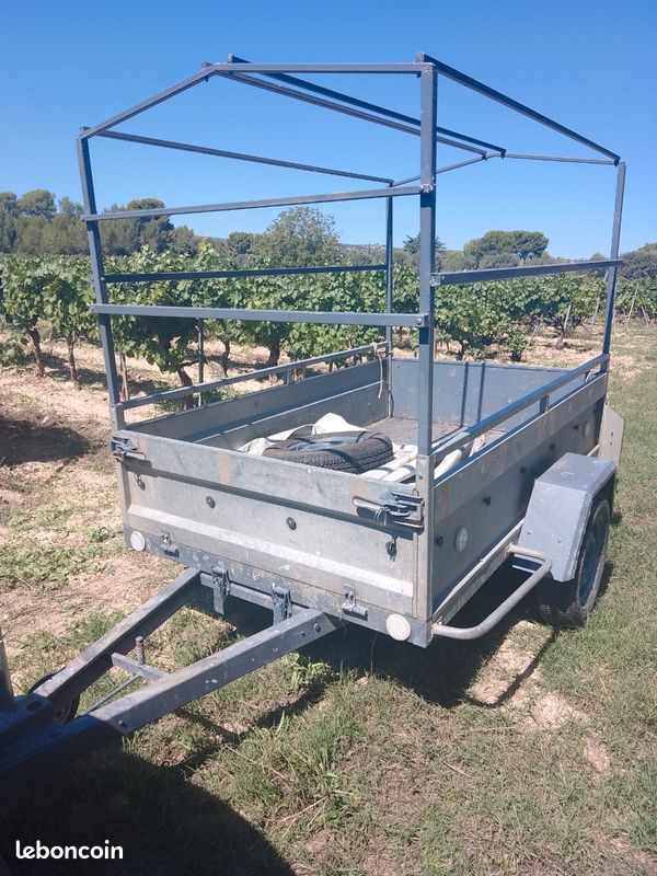 Remorque mil gamme Pro caisse 220cm (image 2)