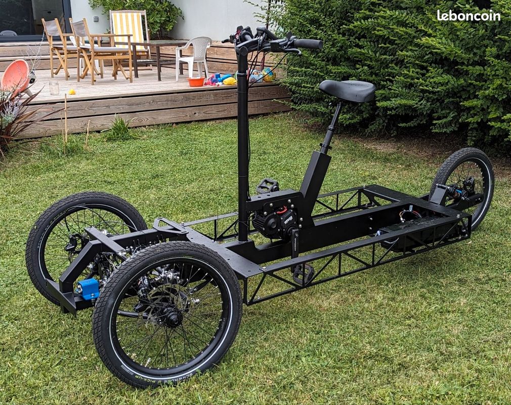 Valeo Moteur Velo Vélo Cargo Triporteur Prototype Valeo Cyclee Vélos