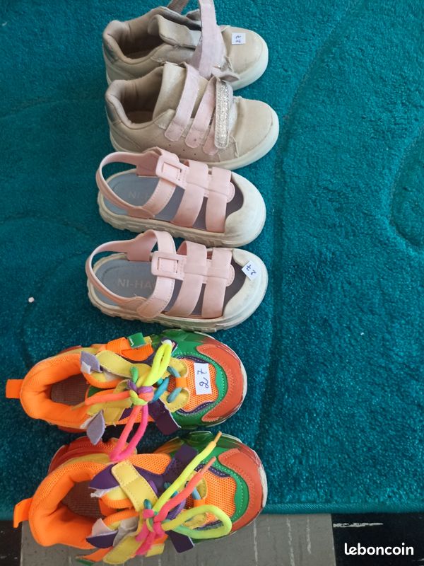 Chaussures fille 27/28/29 (image 1)