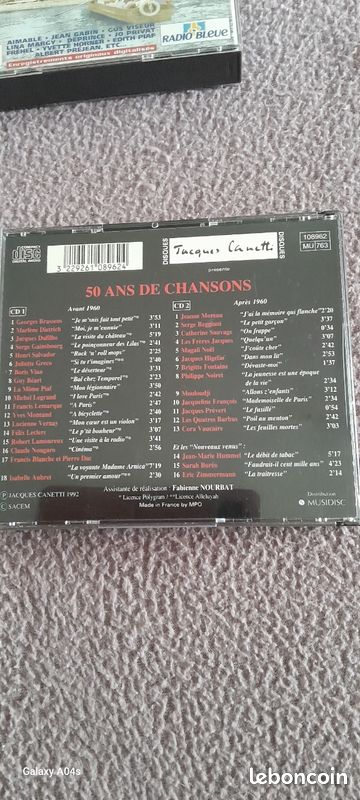 Cd chanson (image 2)