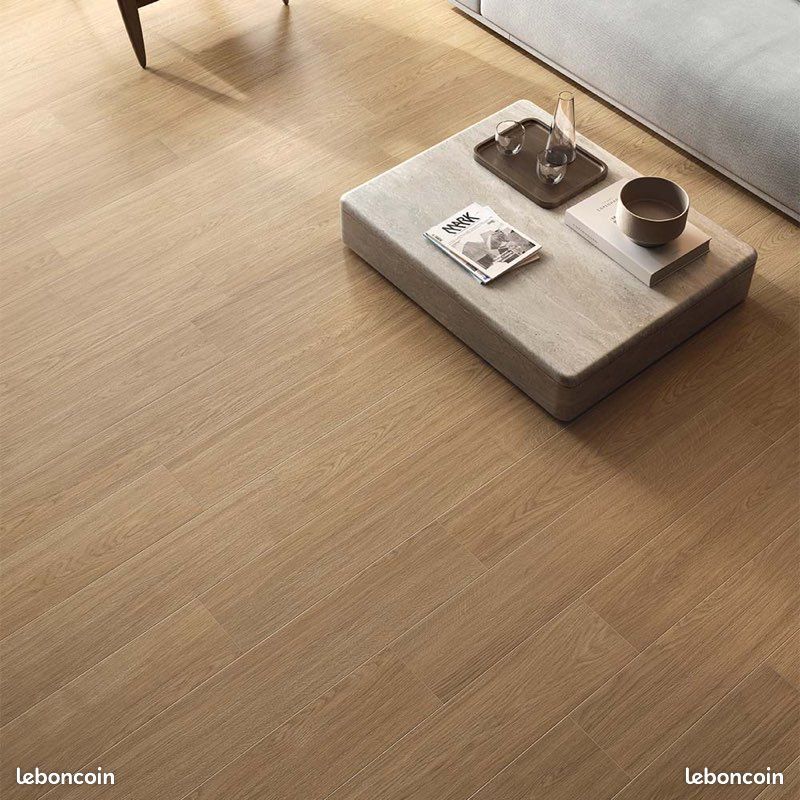 12m2 Carrelage intérieur 20x120 grès effet bois (image 1)