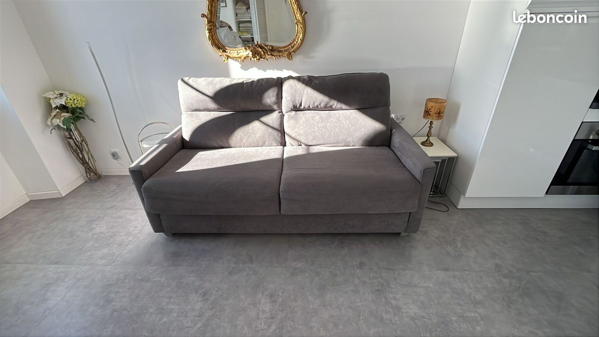 Canapé convertible 160cm (image 1)