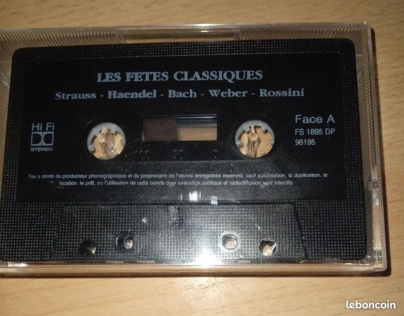 Cassette Audio - Les Fêtes Classiques (image 1)