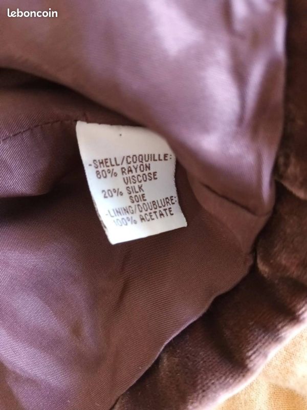 Veste femme velours soie Ventilo T. M -38 (image 6)