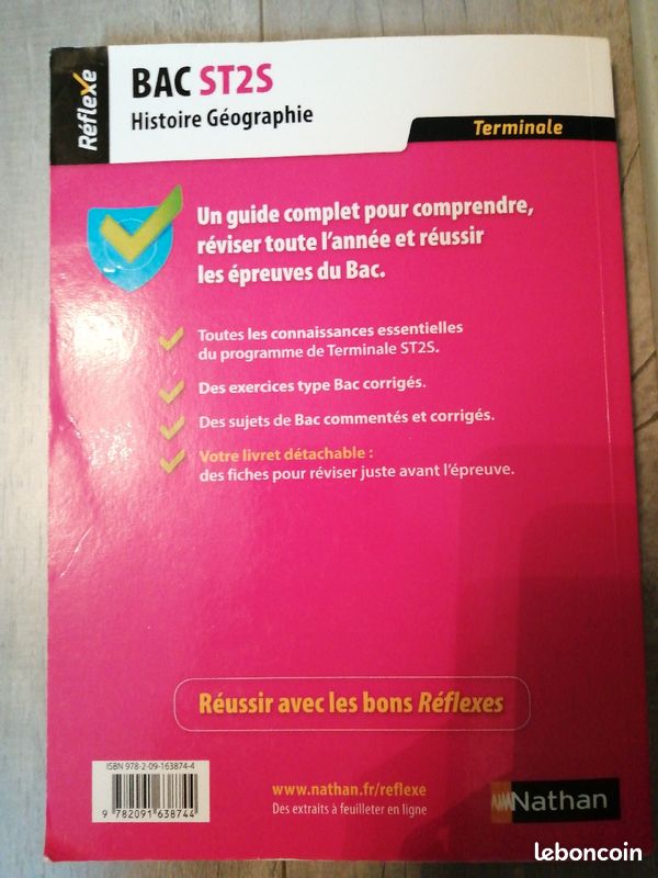Livre de révision pour ST2S pour l'histoire géographie (image 3)
