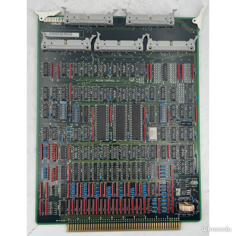 Kaijo motor control iv 231506-b-1/2~2/2 pour machine fb118ch (image 1)